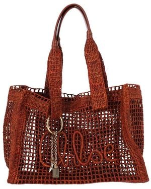 Chloé Tote Bag East West Summer Banana - Red