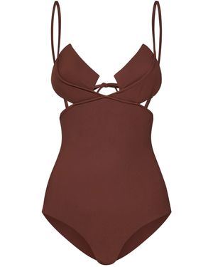 Nensi Dojaka Swimsuit - Brown