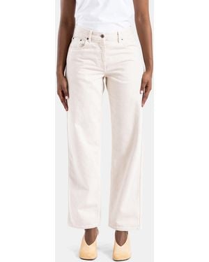 Casey Casey Jean Paulo Denim Trousers - Natural