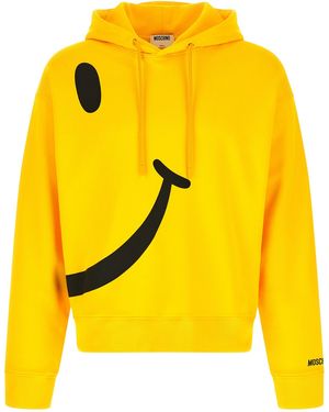 Moschino Smiley Hoodie - Yellow
