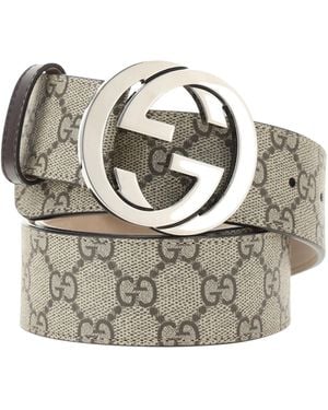 Gucci Belt Fabric E Braces - Metallic