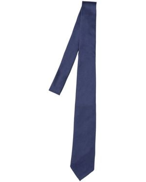 Cesare Attolini Ties Silk - Blue