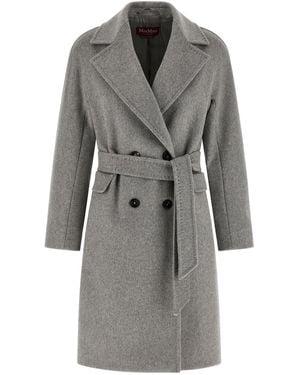 Max Mara Panteon Coat - Gray