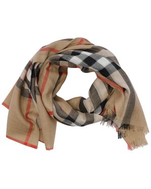 Burberry Scarfs Wool - Brown