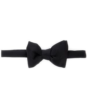 Tom Ford Papillon Raso Silk And Ties - Black