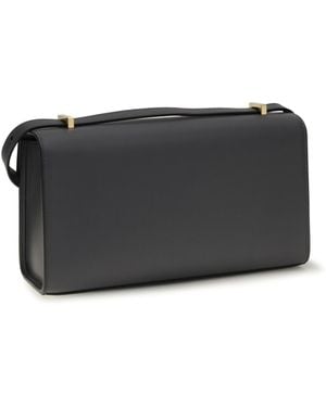 SAVETTE Shoulder Bag Symmetry 26 Calf Leather - Gray