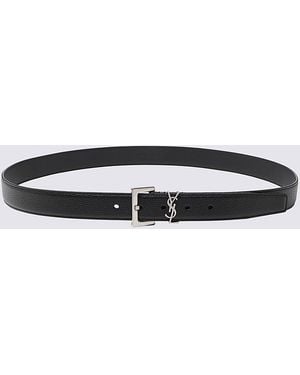 Saint Laurent Belts _Le - Black