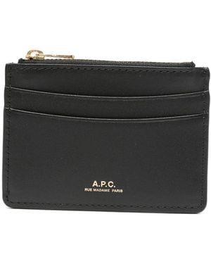 A.P.C. Wallets & Cardholders - Black