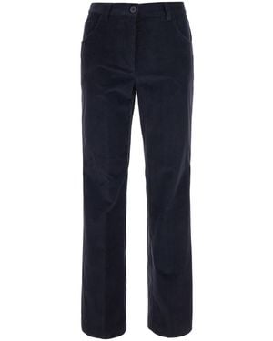 Semicouture Corduroy Pants - Blue