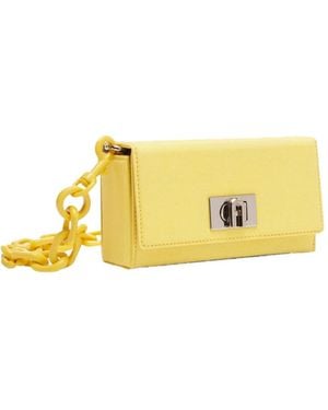 Furla Bloombag Mini Shoulder Bag - Yellow