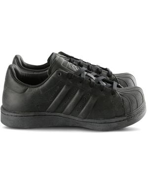 adidas Sneakers With Leather Upper Calf Leather: Sneakers - Black