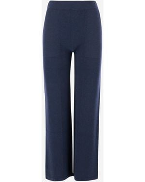 Bruno Manetti Cashmere Pants - Blue