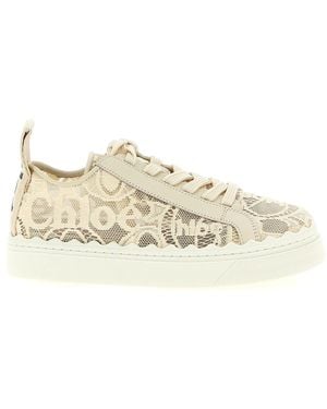 Chloé Lauren Sneaker - Natural