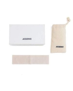 Jacquemus Jac86 Cabana Acetato Sunglasses - White