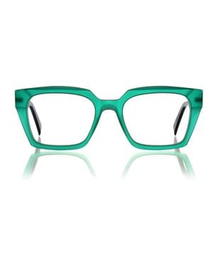 KIRK&KIRK Kirk & Van Acrilico/Metallo Sunglasses - Green