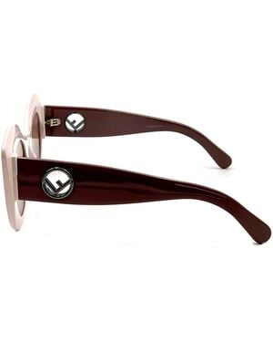 Fendi Ff 0306-S Acetate Occhiali Sole - Brown