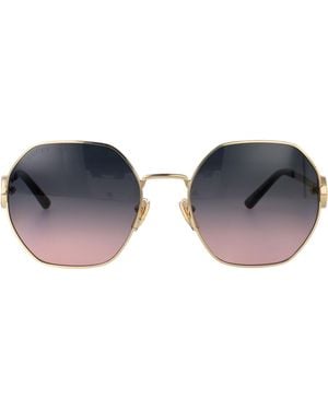 Gucci Gg2046S 002 Metal Sunglasses - Blue