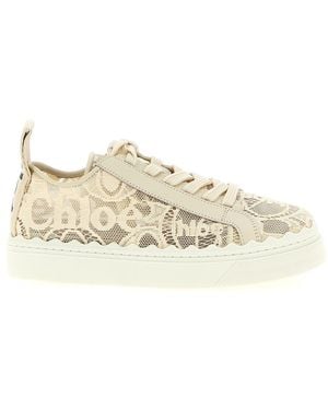 Chloé Chloé Lauren Sneaker - Natural