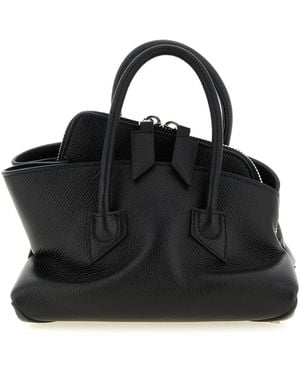 The Attico Bovine Leather Handbag Bag - Black