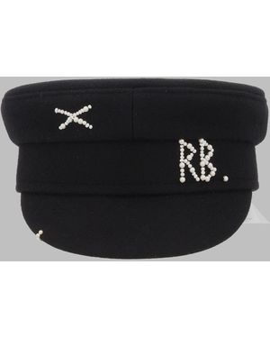 Ruslan Baginskiy Hat Baker Boy Wool - Black