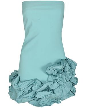 La Petite Robe Di Chiara Boni Markintaf Dress - Blue