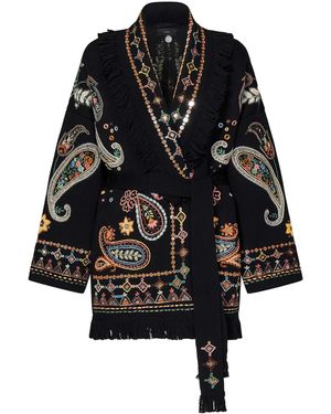 Alanui Inner Energy Cardigan - Black