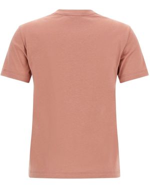 Fendi Embroidered Tee Shirt - Pink