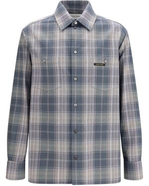 Golden Goose Journey Checked Shirt - Grey