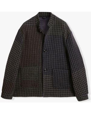 Doppiaa Aasti Wool Jacket Coats - Black