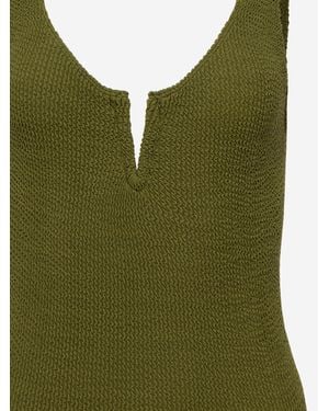 Sorbet Island One-Piece Swimsuit Ava Polyester Swimwear - Green