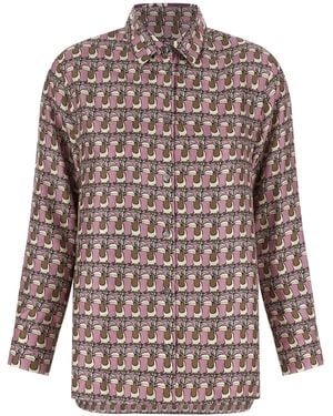 Max Mara 'Times' Reversible Shirt - Multicolour