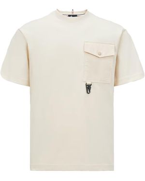 Moncler T-Shirts And Polos - White