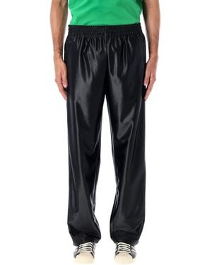 adidas Originals Firebird Adicolor Metallic Track Tracksuit Bottoms - Black