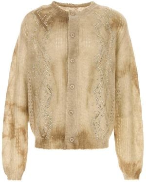 Magliano Mohair Blend Cardigan - Natural