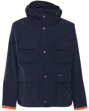Fay Fisherman Archive Coat - Blue