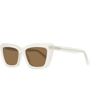 Max Mara Max Mara Mm0171 Tapered Rectangular Acetate Sunglasses - Black