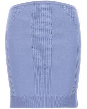 Hervé Léger 'Mix' Skirt - Blue