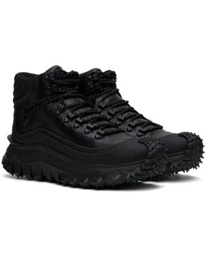 Moncler Trailgrip High Gtx Lace-Up Boots Shoes - Black