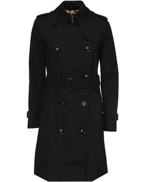 Burberry Kensington Trench Coat - Black