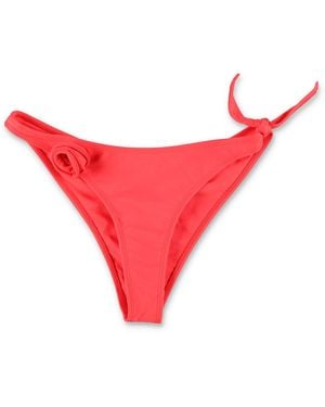 Coperni Flower Detail Bikini Bottom - Red