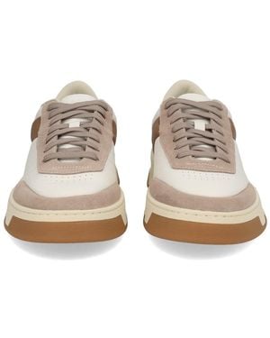 BOSS Baltimore Tenn Sneaker Cow Leather Sneakers - Natural