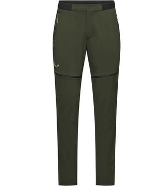 Salewa Pedroc 3 Dst 2In1 Pant M Pantaloni - Green