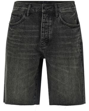 Purple P059 Kamari Bermuda Shorts - Grey