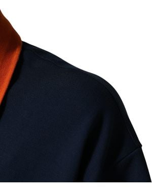 Dolce & Gabbana Dolce & Gabbana Cotton-Blend Logo Polo - Blue