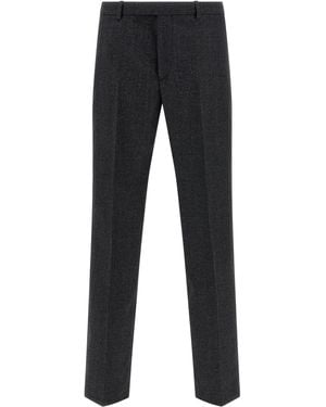 Gucci Mouliné Trousers - Black