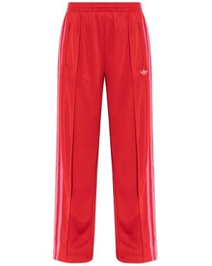 adidas Originals Sweatpants With Logo - Red