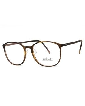Silhouette Silhouette Spxillusionfullrim293575 Eyeglasses - Black