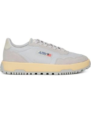 Autry Sneakers Wild Pace Nubuck Calf Skin Sneakers - White