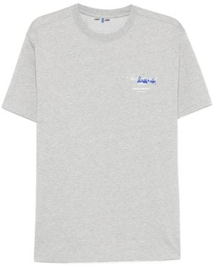 Adererror Logo-Detail T-Shirt - White