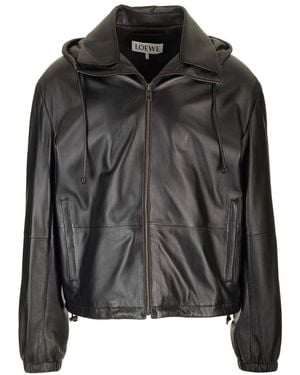 Loewe Relaxed Fit Jacket - Black